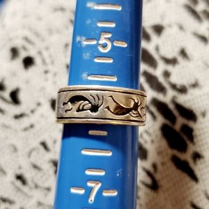 Vintage sz6 Solid Sterling band